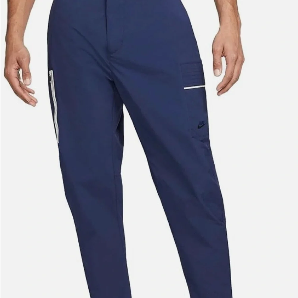 Nike Men's Blue Cargo Pants - Picture 1 of 7